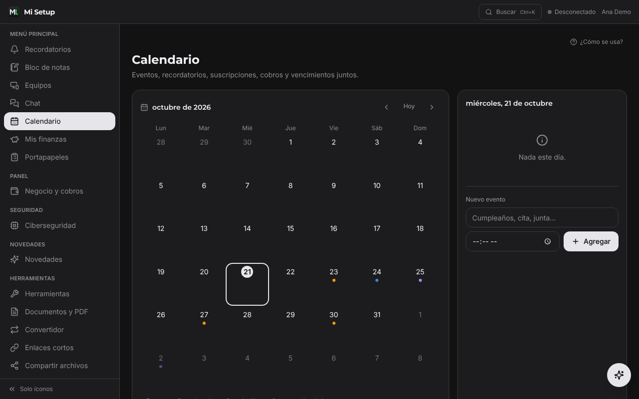 Calendario